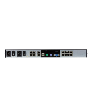 Aten | 1-Local/1-Remote Access 8-Port Cat 5 KVM over IP Switch with Virtual Media (1920 x 1200) | KN1108VA-AX-G