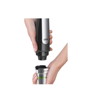 Braun | MQ7087 | Hand Blender | 1000 W | Number of speeds 1 | Black