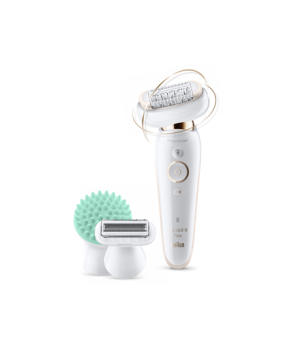 Braun | SES9020 Silk-epil 9 Flex | Epilator | Operating time (max) 40 min | Bulb lifetime (flashes) | Number of power levels | W