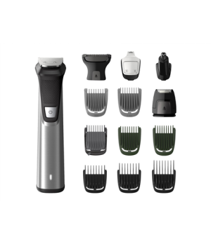 Philips | Multigroom 14-in-1 | MG7745/15 Series 7000 | Cordless | Number of length steps 11 | Gray