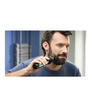 Philips | Beard Trimmer | BT9810/15 | Cordless and corded | Number of length steps 30 | Step precise 0.4 mm | Black/Silver