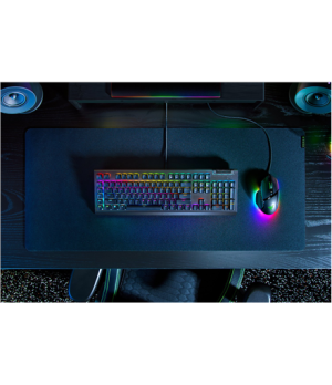 Razer | BlackWidow V4 X | RGB | Gaming keyboard | Wired | RU | Black | Yellow Switch