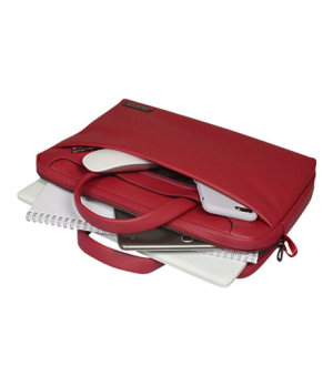 PORT DESIGNS | Fits up to size 14/15,6 " | Zurich | Toploading | Red | Shoulder strap