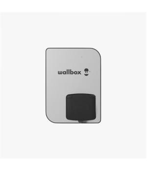 Wallbox | Copper SB Electric Vehicle Charger, Type 2 Socket | 22 kW | Wi-Fi, Ethernet, Bluetooth | Grey