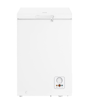 Gorenje | Freezer | FH10FPW | Energy efficiency class F | Chest | Free standing | Height 85.4 cm | Total net capacity 95 L | Whi