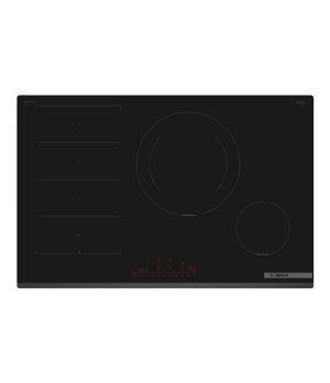 Bosch PXE831HC1E Induction Hob, Number of burners/cooking zones 4, Without frame, Width 80 cm, Black | Bosch