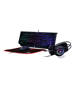 Gembird | 4-in-1 Backlight Gaming Kit "Phantom" | GGS-UMGL4-01 | Gaming Kit | Wired | US | USB