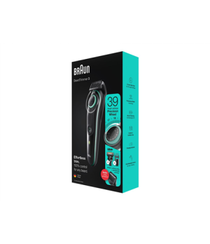 Braun | Beard Trimmer | BT3341 | Cordless and corded | Number of length steps 39 | Black