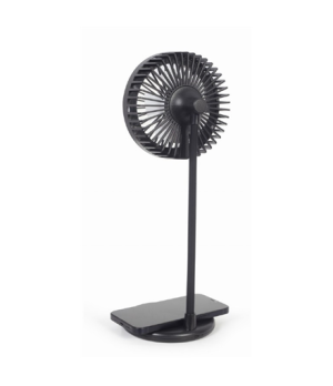 Gembird | TA-WPC10-LEDFAN-01 Desktop Fan With Lamp And Wireless Charger | N/A | Phone or tablet with built-in Qi wireless chargi