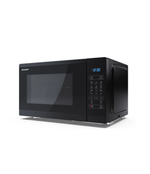 Sharp | Microwave Oven with Grill | YC-MG252AE-B | Free standing | 25 L | 900 W | Grill | Black