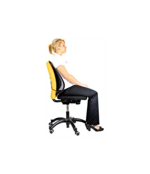 Fellowes | Office Suites mesh back support | Black | Depth 140 mm | Height 512 mm | Mesh textile | Width 439 mm