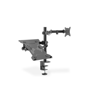 Digitus | Desk Mount | DA-90436 | Tilt, swivel, height adjustment, rotate | Maximum weight (capacity) 9 kg | Black