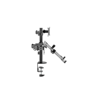 Digitus | Desk Mount | DA-90436 | Tilt, swivel, height adjustment, rotate | Maximum weight (capacity) 9 kg | Black