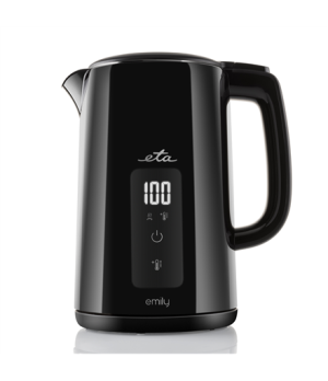 ETA Kettle | Emily ETA459590000 | Electric | 2200 W | 1.5 L | Stainless steel | 360° rotational base | Black