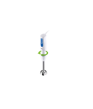 Braun | Hand Blender | MQ20236MWH | Hand Blender | 600 W | Number of speeds 2 | White/Blue