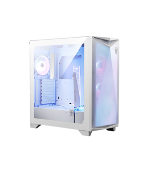 MSI | PC Case | MPG GUNGNIR 300R AIRFLOW WHITE | Side window | White | Mid-Tower | Power supply included No | ATX