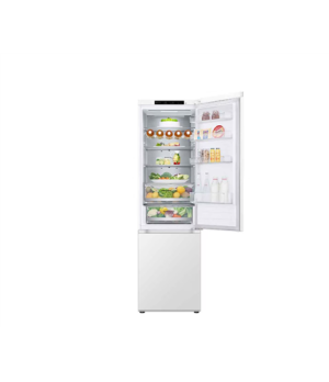 LG | Refrigerator | GBV5240DSW | Energy efficiency class D | Free standing | Combi | Height 203 cm | No Frost system | Fridge ne
