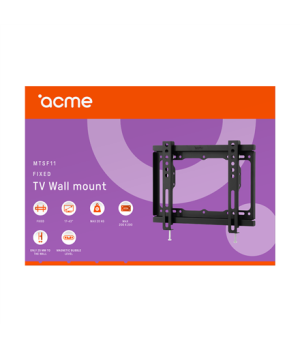 Acme | Wall Mount | MTSF11 | Fixed | 17-43 " | Maximum weight (capacity) 20 kg | Black