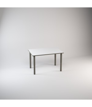 Reguliuojamo aukščio stalas IDRA 120x80 cm (T2-T6) baltas