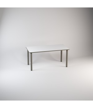 Reguliuojamo aukščio stalas IDRA 160x80 cm (T2-T6) baltas