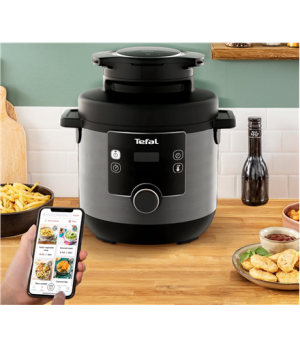 TEFAL | Turbo Cuisine and Fry Multifunction Pot | CY7788 | 1200 W | 7.6 L | Number of programs 15 | Black