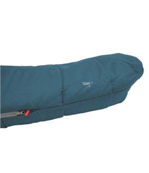 Robens | Spire I | Sleeping Bag | 220 x 80 x 50 cm | -17/4 °C | Left Zipper | Ocean Blue