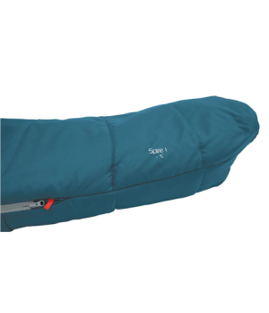 Robens | Spire I "R" | Sleeping Bag | 220 x 80 x 52 cm | 2 way open - YKK Auto lock | Blue