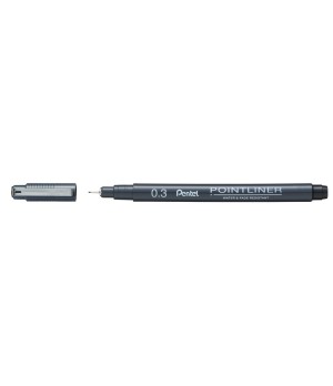 Žymeklis PENTEL Pointliner, 0,3 mm