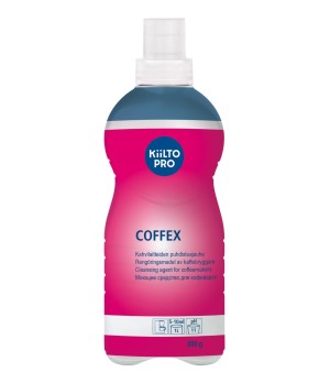 Kavos aparatų valymo milteliai Coffex, 800g