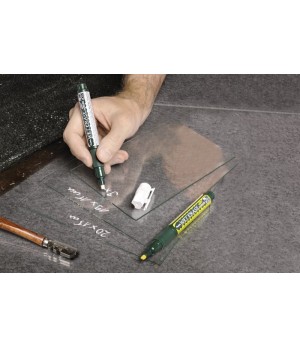 Žymeklis Pentel Tool Glass- and Chalk Wet Erase, 1,5–4 mm, 4 vnt., įvairios spalvos