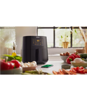 Philips | Airfryer Connected | HD9255/60 | Power 1400 W | Capacity 4.1 L | Rapid Air technology | Grey