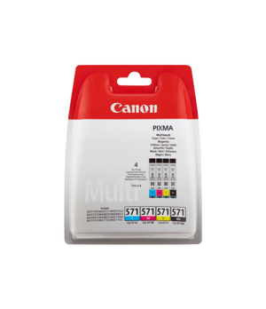 CANON CLI-571 C/M/Y/BK MULTI BL SEC | Canon Ink tank | Black, yellow, cyan, magenta