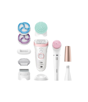 Braun | Silk-épil Beauty Set 9 9/985 BS | Epilator | Operating time (max) 50 min | Bulb lifetime (flashes) Not applicable | Numb