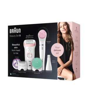 Braun | Silk-épil Beauty Set 9 9/985 BS | Epilator | Operating time (max) 50 min | Bulb lifetime (flashes) Not applicable | Numb