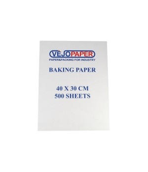 Kepimo popierius, baltas, silikonizuotas, 41 gsm, 30 x 40 cm, 500 lapų