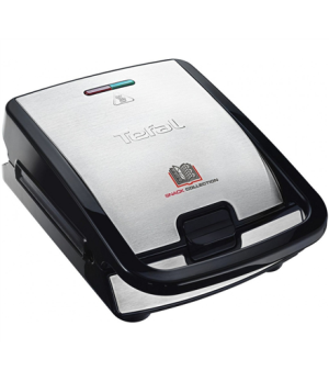 TEFAL | Sandwich Maker | SW854D | 700 W | Number of plates 4 | Number of pastry 2 | Black/Stainless steel