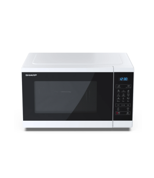 Sharp | Microwave Oven with Grill | YC-MG252AE-W | Free standing | 25 L | 900 W | Grill | White