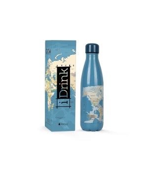 Termo gertuvė Itotal Blue maps, 500ml