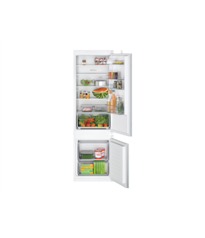 Bosch | KIV87NSE0 | Refrigerator | Energy efficiency class E | Built-in | Combi | Height 177.2 cm | Fridge net capacity 200 L | 