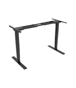 DIGITUS Electrically Height-Adjustable Table Frame, dual motor, 3 levels, Black