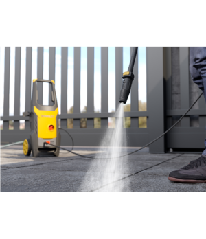 STANLEY SXPW14PE High Pressure Washer with Patio Cleaner (1400 W, 110 bar, 390 l/h) | Stanley 1400 W | 110 bar | 390 l/h