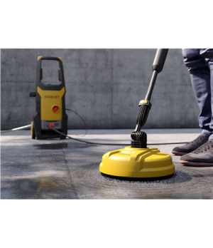 STANLEY SXPW14PE High Pressure Washer with Patio Cleaner (1400 W, 110 bar, 390 l/h) | Stanley 1400 W | 110 bar | 390 l/h