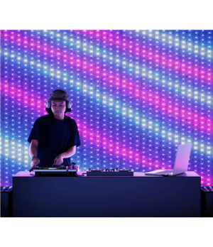 Twinkly|Lightwall Smart LED Backdrop Wall 2.6 x 2.7 m|RGB, 16.8 million colors