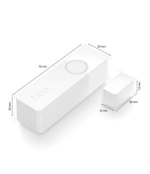 Philips Hue | Contact sensor, 2pcs pack | White