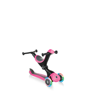 Globber | Scooter | Pink | Scooter Go Up Deluxe Lights