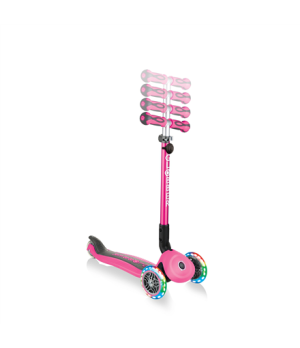 Globber | Scooter | Pink | Scooter Go Up Deluxe Lights