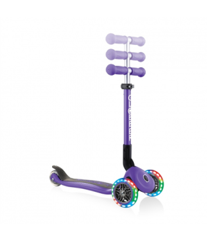 Globber | Junior Scooter | Purple | Scooter Junior Foldable Fantasy Lights | 437-103