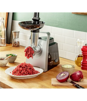 TEFAL | Meat Grinder | NE109838 | Stainless Steel/Black | 1400 W | Number of speeds 1 | Throughput (kg/min) 1.7