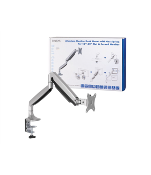 Logilink | Desk Mount | BP0042 | 13-32 " | Maximum weight (capacity) 9 kg | Silver