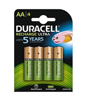 Duracell AA/HR6 2500 mAh Rechargeable Accu Stay Charged Ni-MH 4 pc(s)